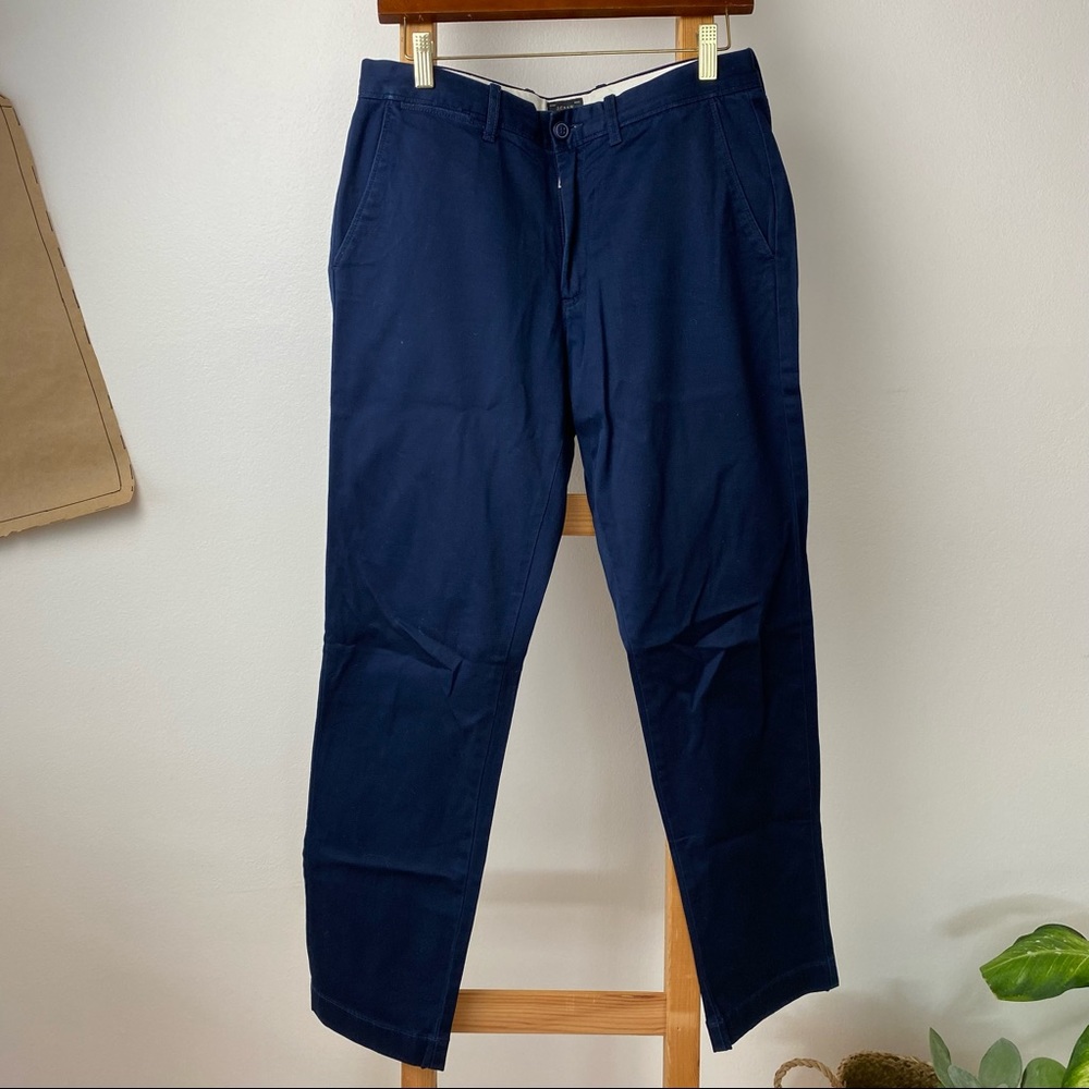 J. Crew dark blue chino (770's)